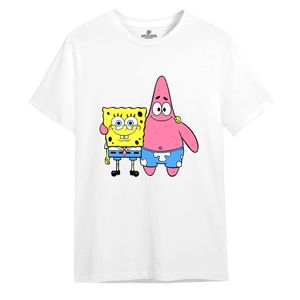 SpongeBob SquarePants - T-Shirt für Herren TV1818 (L) (Natürlich)