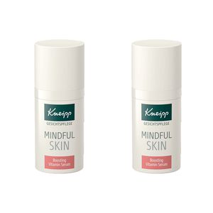 2 x Kneipp Mindful Skin Boosting Vitamin Serum je 30ml Erfrischender Energizer Normale bis Trockene Haut
