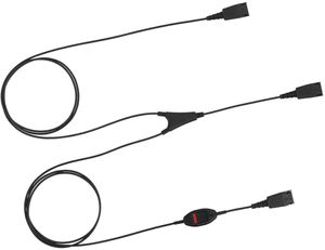 JABRA Supervisorkabel: QD auf 2x QD (incl. Mute-Switch)