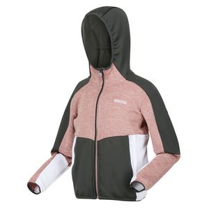Regatta Dissolver VII Strickfleecejacke für Kinder, Farbe:Rosa, Kinder Größen:176