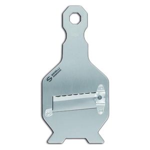 Ambrogio Sanelli - Trüffelhobel aus Edelstahl - gewellte Klinge mit 0,2 bis 3 mm Regler und 20,5 cm Griff