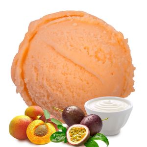Joghurt Pfirsich Maracuja Geschmack Eispulver Softeispulver 1:3