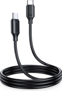 Joyroom USB-C na USB-C Kabel - Černý (60W, 480Mb/s, 1m) - Černá KP31051
