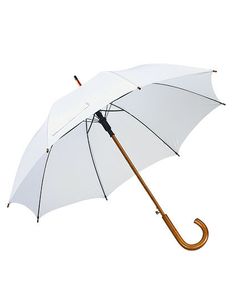 Deštník Printwear Automatic Wooden Stick Umbrella Tango SC30 White Ø cca 103 cm