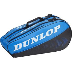 Dunlop Tennistasche FX-Club 6R Schwarz Blau