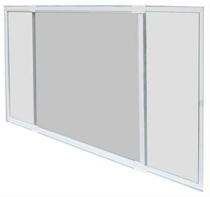 Schellenberg Insektenschutz-Schiebefenster  H 50 x B 75-142 cm, weiß