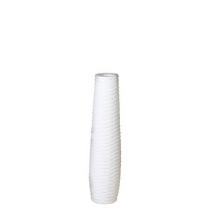 GILDE  Vase Catania weiß H. 57 cm,26456
