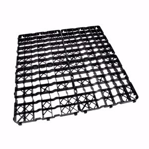 acerto - 8x Rasengitter Paddockplatte Platte 50 x 50 x 4 cm - Befahrbar - 2 m²