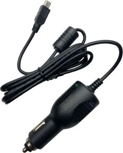 Premium Mini-USB KFZ-Ladekabel 12V/24V mit TMC Antenne für Becker Garmin Nüvi Navigon TomTom Empfänger Navigationssystem Navi
