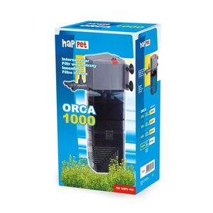 Happet Orca 1000 Kompakt Innenfilter inkl. Aktivkohle box Filter BIO Aquariumfilter Aquafilter