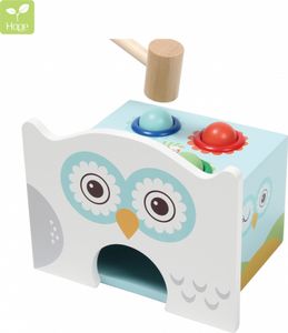 HOPE TOYS Eulenhammer aus Holz