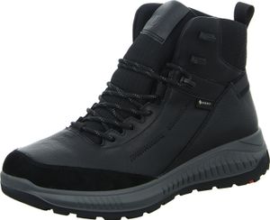 LLoyd Herren Stiefeletten/ Winterboots ELTIS Schwarz Leder-Synthetik-Mix Größe: 45
