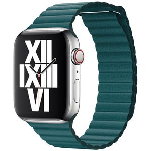 Apple Leather Loop Apple Watch Armband Large 42mm / 44mm / 45mm / 49mm Peacock