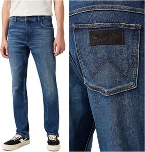 Wrangler Greensboro Herren Jeans Jeans Jeans Hase Blue 112350838 W15Q017969 Wrangler Greensboro Herren Jeans Jeans Jeans Hase Blue 112350838 W15Q017969