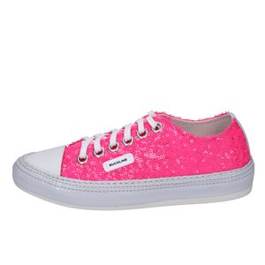 RUCOLINE Sneaker Damen Pailletten Pink BH402 - Größe: 35