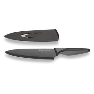 Kuchařský nůž Echtwerk BlackSteel, kuchařský nůž, nůž na maso, kuchyňský nůž, ocel, černý, 20 cm, EW-SS-0110