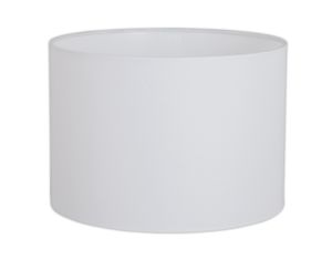 Näve Pendel-Lampenschirm d: 30cm weiß - Material: Polyester / Baumwolle Mix - Farbe: weiß; 115923