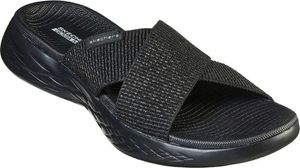 Skechers O-T-G Womens Sandals ON-THE-GO 600 GLISTENING Sandalen/Outdoor-Sandalen Women Schwarz, Schuhgröße:41 EU Skechers O-T-G Womens Sandals ON-THE-GO 600 GLISTENING Sandalen/Outdoor-Sandalen Women Schwarz, Schuhgröße:41 EU