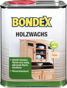 Bondex Holzwachs farblos 0,75L Holz Wachs Möbelwachs Holzveredelung - 352555