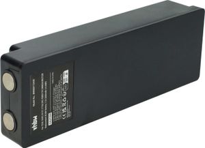 vhbw Akku kompatibel mit Palfinger EEA2512, 960, 790, 590, RC400 Industrie-Funkfernsteuerung Fernbedienung (2000 mAh, 7,2 V, NiMH) - Schwarz