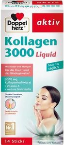 Doppelherz Kolagen 3000 Tekuté tyčinky 14 kapslí