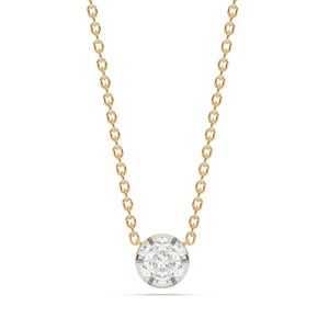 Diam Addict Halskette 585/- Gold 42+3cm gelb Diamant weiß 319350014-1