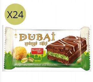 SWEET PLUS Torte mit Dubai-Schokolade 24 x 50g.