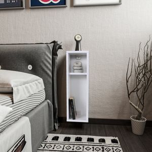 Nočný stolík Turra - White, Biela Nočný stolík Turra - White, Biela