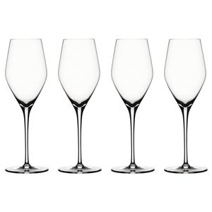 Spiegelau & Nachtmann, 4-teiliges Prosecco-Set, Kristallglas, 270 ml