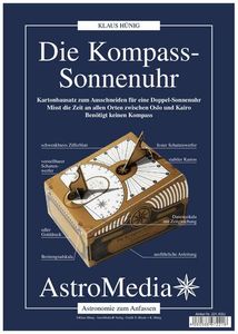 AstroMedia Bausatz Die Kompass-Sonnenuhr