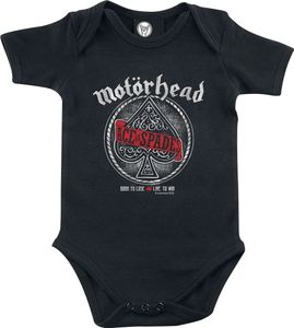 Motörhead Body Uni Metal-Kids - Red Banner schwarz 80/86 Motörhead Body Uni Metal-Kids - Red Banner schwarz 80/86
