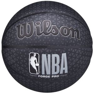 Wilson NBA Forge Pro Printed Ball WTB8001XB, Basketballbälle, Unisex, Schwarz, Größe: 7