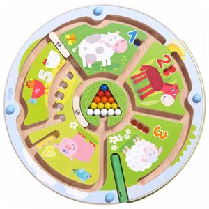 Haba 301473 Magnetická hra Číselné bludisko Viacfarebné