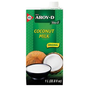 Kokosové mlieko Aroy-D prírodné kokosové mlieko na pečenie a varenie 1000ml