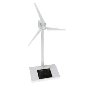Windmühle mit Sonnenenergie Windkraftanlage Solarenergie 35,5 cm hoch Windrad (018)
