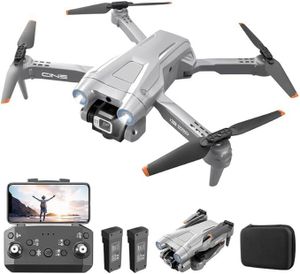 Faltbare Drohne mit Kamera für Anfänger, RC Quadcopter Drohne (4K, mit App WIFI FPV Live-VideoHöhenhaltung Headless-Modus One-Key-Abheben)