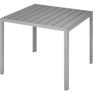 Gartentisch Maren aus Aluminium und Kunststoff 90 x 90 x 74,5 cm