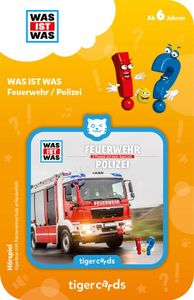 tigercard - WAS IST WAS - Feuerwehr / Polizei - Tigermedia Karten