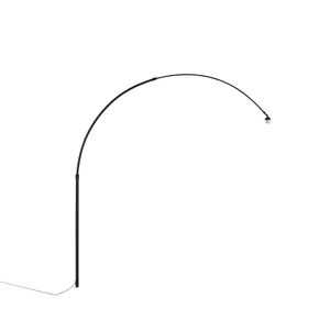 QAZQA - Bogen für Bogenlampe XXL schwarz - Stahl Länglich - LED geeignet E27