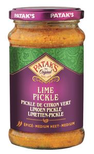 6er Pack PATAK'S Limetten Pickles (6x 238g) | Medium | Mild Lime Pickle