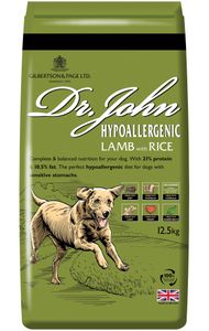 Dr John Hypoallergenic Lamb with Rice 12,5 kg