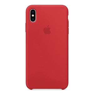 Apple Silikonové pouzdro iPhone XS Max MRWH2ZM/A červené červené Pouzdro na mobilní telefon