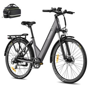 Fafrees F28 PRO E-Bike Mountainbike 27,5 Zoll 14,5Ah Akku, 250W Elektro Fahrrad Erwachsene E Bike Herren 25km/h IP54 SHIMANO 7S LCD mit App, Grau