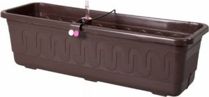 Donica samonawadniająca Plastkon Fantazie Smart Kolor: Brązowy, Szerokość: 40 cm Donica samonawadniająca Plastkon Fantazie Smart Kolor: Brązowy, Szerokość: 40 cm