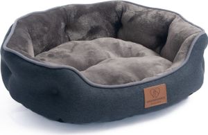 Tierbett Orthopädisches Premium Hundebett, Katzenbett, flauschig weich für Katzen oder kleine Hunde, 2 Teilig mit Wendekissen 51x48x15 cm Tierbett Orthopädisches Premium Hundebett, Katzenbett, flauschig weich für Katzen oder kleine Hunde, 2 Teilig mit Wendekissen 51x48x15 cm