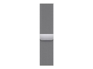 Apple Milanaise Loop Armband Silber 42444549mm