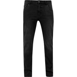 Kalhoty Urban Classics Stretch Denim Pants black washed - 38