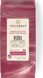 Callebaut RUBY Schokoladenkuvertüre, Callets 10 kg