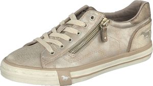 Mustang Damen Sneaker Schnürer Reißverschluss Halbschuh 1146-318, Größe:39 EU, Farbe:Beige Mustang Damen Sneaker Schnürer Reißverschluss Halbschuh 1146-318, Größe:39 EU, Farbe:Beige