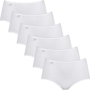 sloggi 6er Pack 24/7 Baumwolle Midi Slip Perfekter Sitz, Mit feinen Details, Angenehm auf der Haut